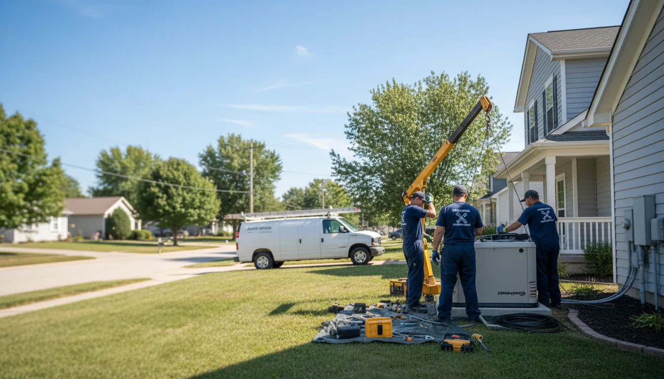 Generator Installation in Webster Groves, MO near me